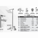 Rizwan Cube Single Lever Set