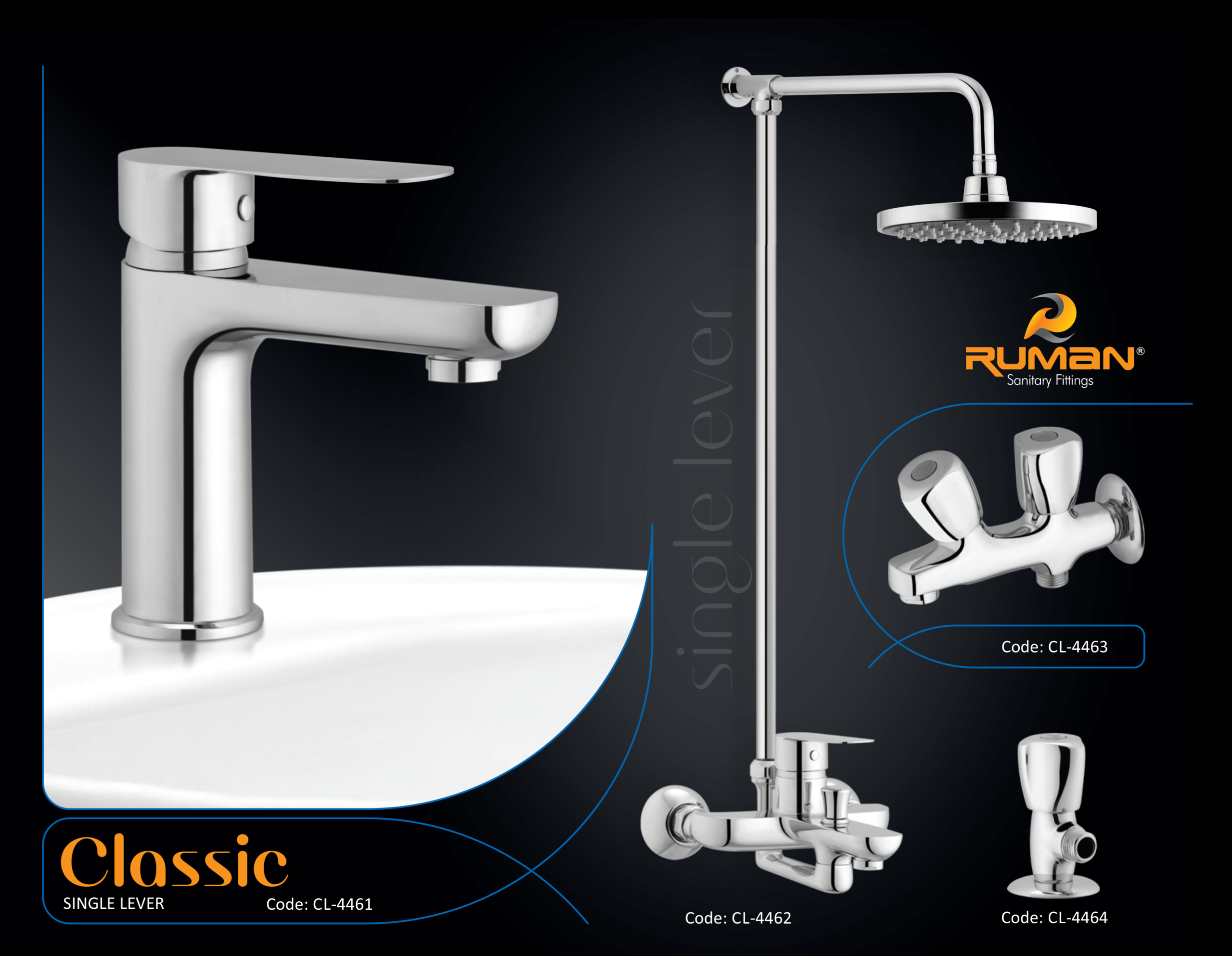 Untitled design (8) Ruman Classic Single Lever CL-4461 - Image 1